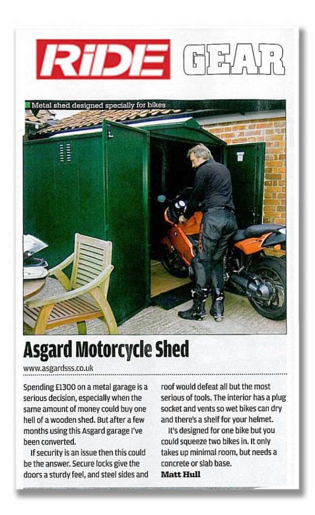 Motorcycle Shed Plans