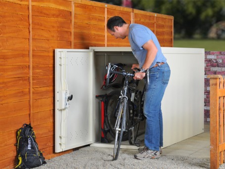 The Asgard Twin Bike Locker - Top security cycle storage for city commuters