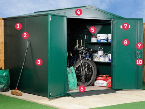 Large outdoor storage from Asgard