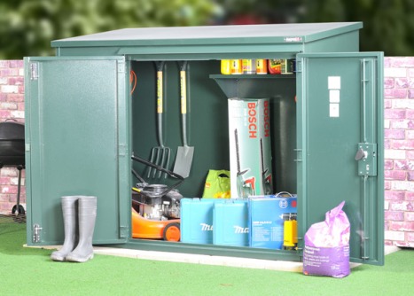 High security garden storage, ideal for allotments
